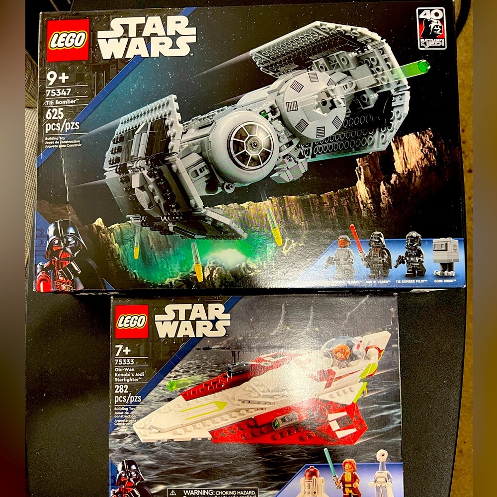 Two Lego Starwars Sets